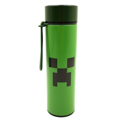 Minecraft Creeper Thermal Bottle Digital Thermometer 450ml