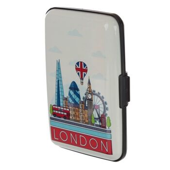 Étui pour cartes de protection sans contact London Icons 3