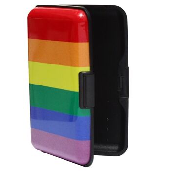 Porte-cartes de protection sans contact Somewhere Rainbow 3