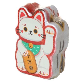 Serviette de voyage compressée Maneki Neko Lucky Cat 3