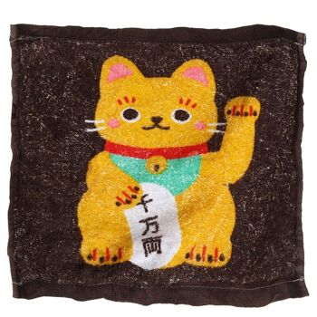 Serviette de voyage compressée Maneki Neko Lucky Cat 5