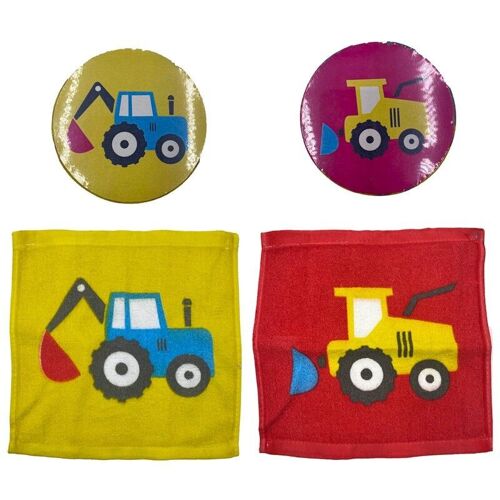 Little Tractors Compressed Travel Towel