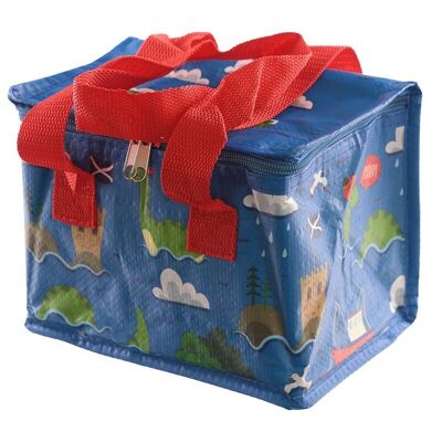 Bolsa de almuerzo tejida Cool Bag - Bonnie Scotland Nessie Design