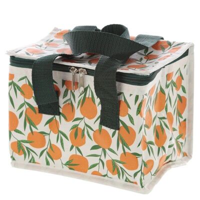 Woven Cool Bag Lunch Bag - Oranges