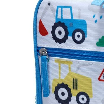 Kids Carry Case Cool Bag Lunch Bag - Little Tractors 5