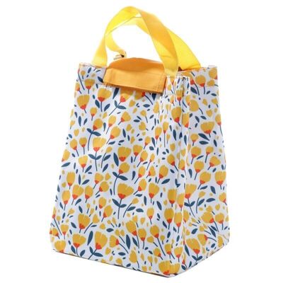 Fold Over Cool Bag Lunch Bag - Ranúnculo Pick of the Bunch