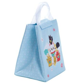 Sac à lunch pliable Cool Bag - Maneki Neko Lucky Cat 3