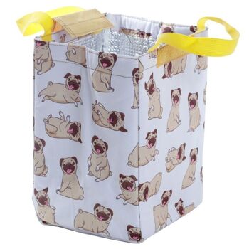 Sac à lunch pliable Cool Bag - Mopps Pug 4