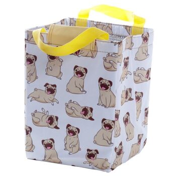 Sac à lunch pliable Cool Bag - Mopps Pug 8