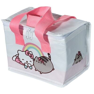RPET Reusable Cool Bag Lunch Bag - Hello Kitty &amp; Pusheen