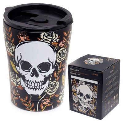 Skulls & Roses Insulated Food & Drink Cup 300ml
