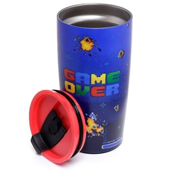 Gobelet isotherme Game Over Steel 500 ml 5