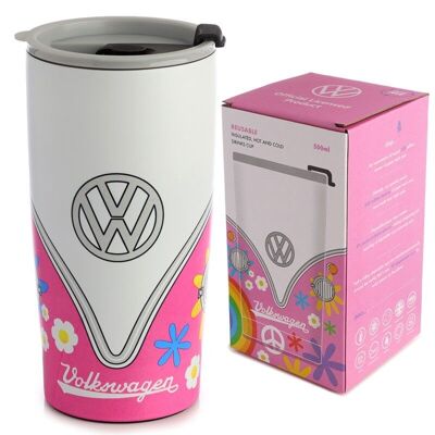 Tazza termica per alimenti e bevande VW T1 Camper Summer Love da 500 ml