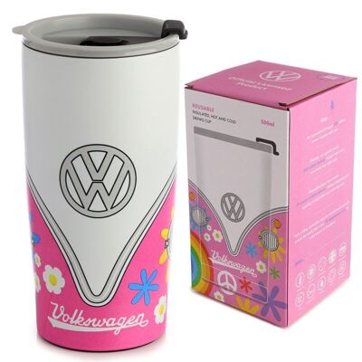 VW T1 Camper Summer Love Insulated Food & Drink Cup 500ml