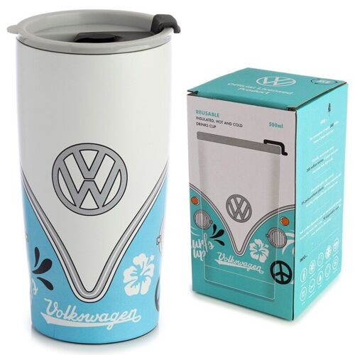 VW T1 Camper Surf Adventure Insulated Food & Drink Cup 500ml