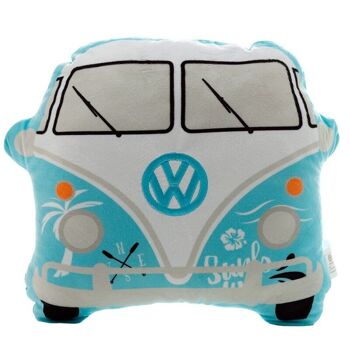 Coussin d'aventure en forme de surf en forme de camping-car Volkswagen VW T1 en peluche 1