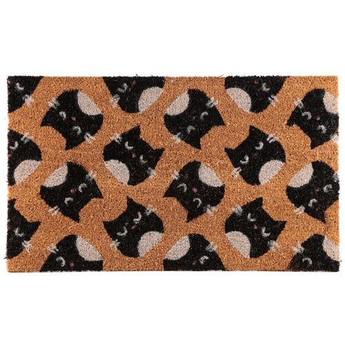 Feline Fine Cat Coir Door Mat