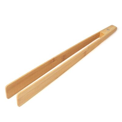 Barbecue tongs, BBQ & More, 40 cm, bamboo