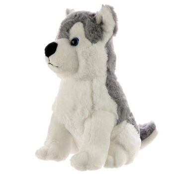 Arrêt de porte en peluche pour chien Husky 2