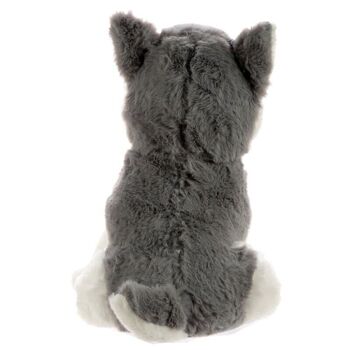 Arrêt de porte en peluche pour chien Husky 3