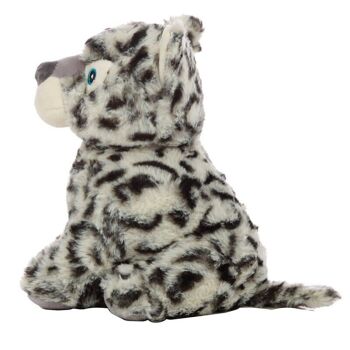 Butoir de porte en peluche léopard des neiges 7