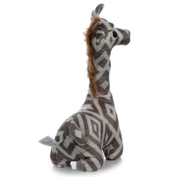 Arrêt de porte en peluche girafe 4