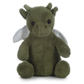 Arrêt de porte en peluche Dragon vert 1