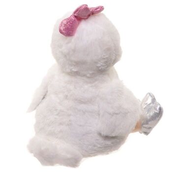 Butoir de porte de poulet pailleté en peluche 3