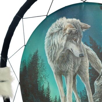 Lisa Parker Guidance Wolf Design Attrape-rêves 60cm 2