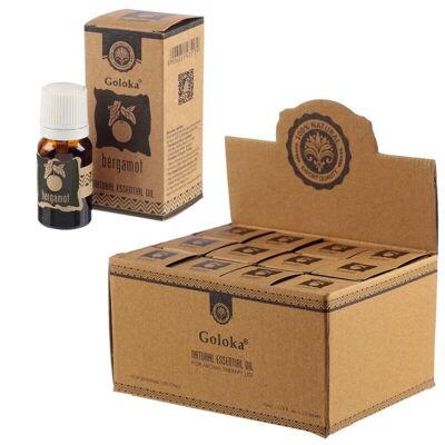 Goloka Bergamotte Natürliches ätherisches Öl 10ml