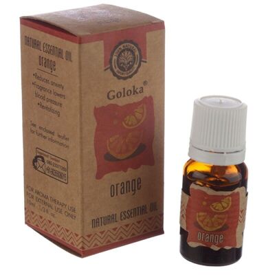 Aceite Esencial Natural de Naranja Goloka 10ml