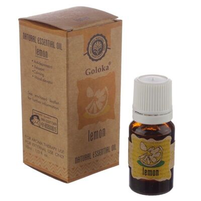 Goloka Olio Essenziale Naturale di Limone 10ml