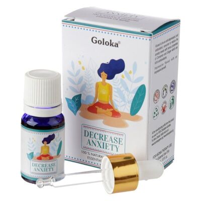 Goloka Blend Natural Essential Oil Disminuye la ansiedad