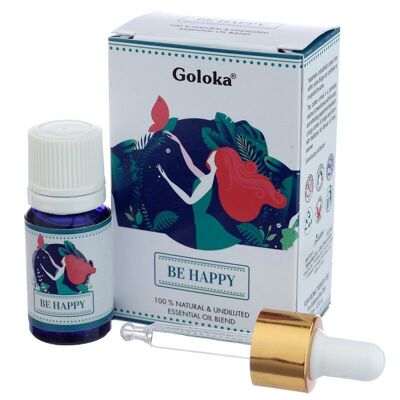 Aceite esencial natural Goloka Blend Be Happy