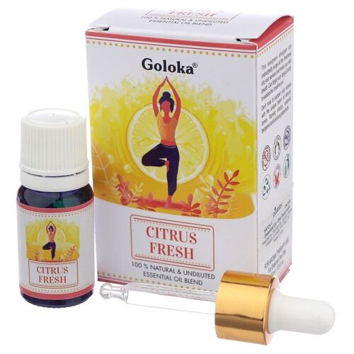 Goloka Blend Natural Essential Oil Citrus Fresh