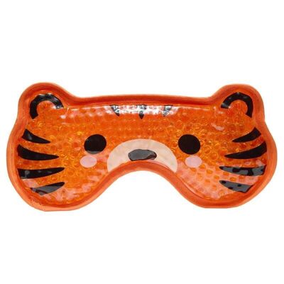 Masque pour les yeux en gel doublé de peluche tigre d'Adoramals