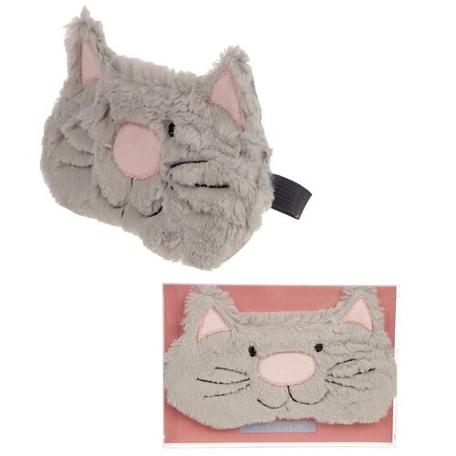 Plush Cat Eye Mask