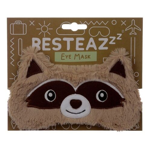 Plush Adoramals Raccoon Eye Mask