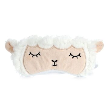 Masque pour les yeux de mouton en peluche 2