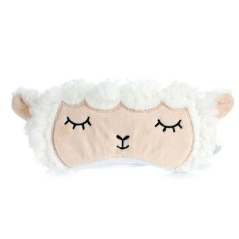 Masque pour les yeux de mouton en peluche 5