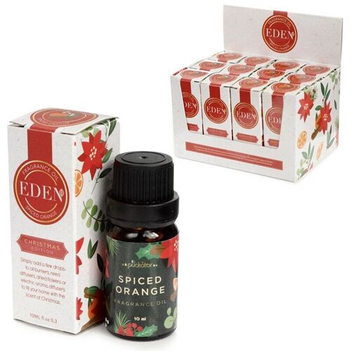 Christmas Floral Orange Spice Eden Fragrance Oil 10ml