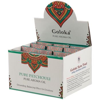 Goloka Aroma Oil Pure Patchouli 10ml 6