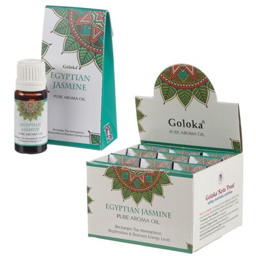 Goloka Aroma Oil Egyptian Jasmine 10ml