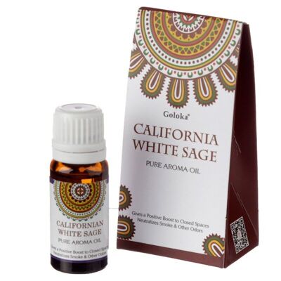 Goloka Olio Aroma Salvia Bianca della California 10ml