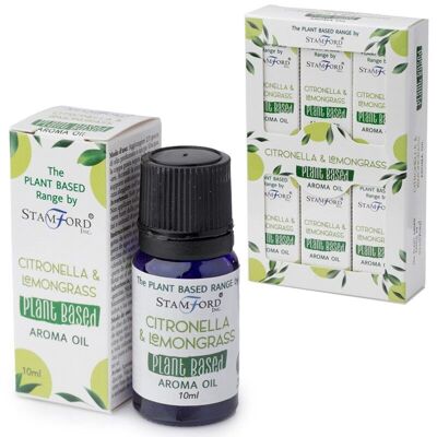 Aceite aromático a base de plantas Stamford - Citronella Lemongrass 10ml