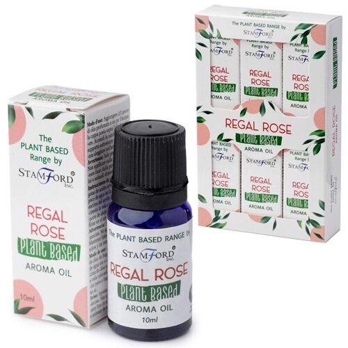 46524 Stamford Plant Based Aroma Oil - Regal Rose 10ml