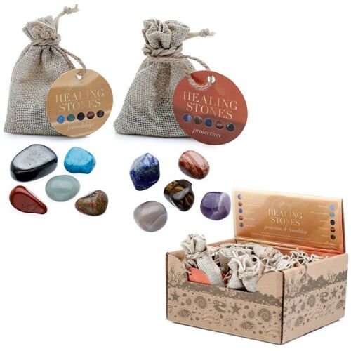 Set of 5 Protection & Friendship Stones