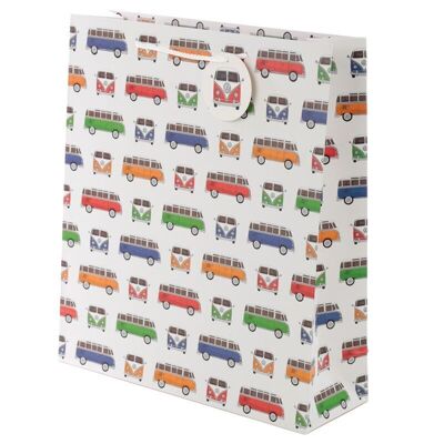 VW T1 Camper Bus Multi Design Geschenktüte – extra groß