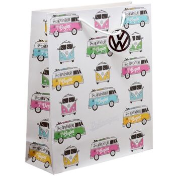 Sac cadeau Camper Bus VW T1 Surf Adventure - Très grand 4