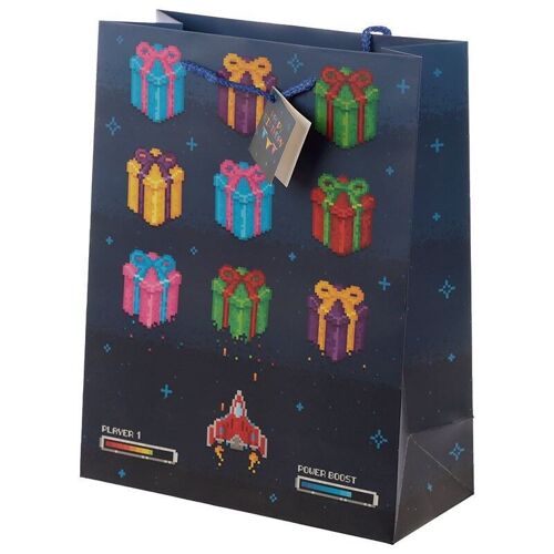 Game Over Happy Birthday Gift Bag - Large